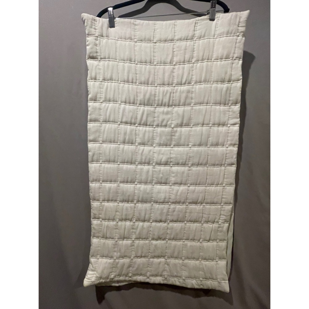 Miryana Kohls Pair (2) Pillow Sham Quilted Cream King